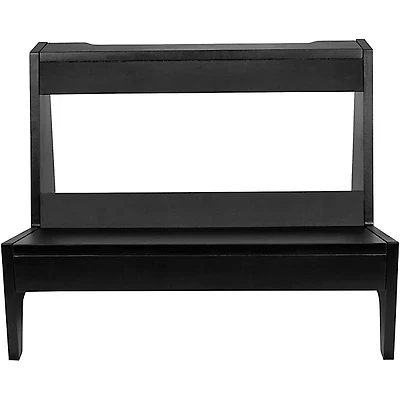 Gator Frameworks GFW-ELITEGTRAMPLG-BLK Elite Series Large Combo Guitar Amp Stand in Black Finish Black