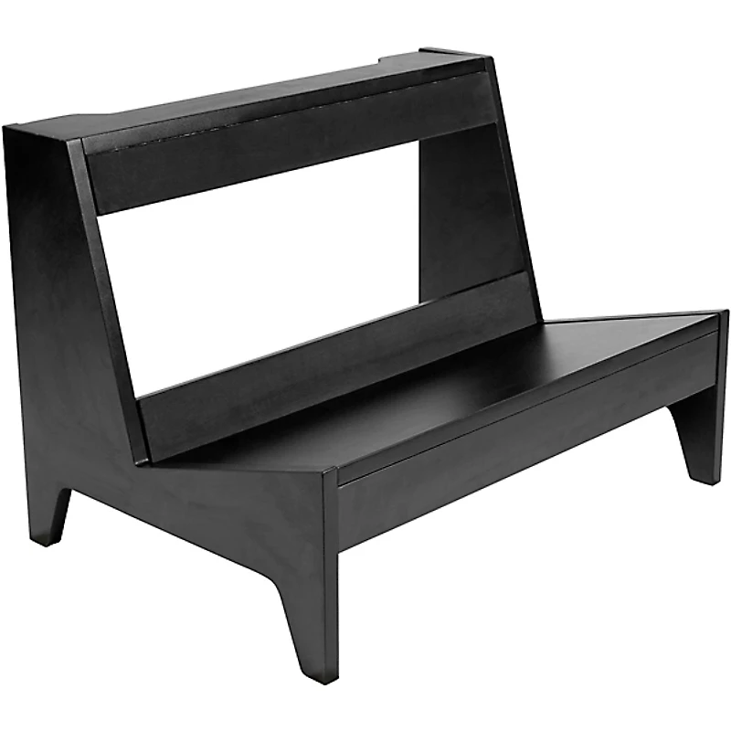 Gator Frameworks GFW-ELITEGTRAMPLG-BLK Elite Series Large Combo Guitar Amp Stand in Black Finish Black