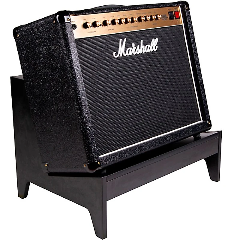 Gator Frameworks GFW-ELITEGTRAMPLG-BLK Elite Series Large Combo Guitar Amp Stand in Black Finish Black