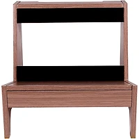 Gator Frameworks GFW-ELITEGTRAMPLG-GRY Elite Series Large Combo Guitar Amp Stand in Driftwood Grey Finish Gray