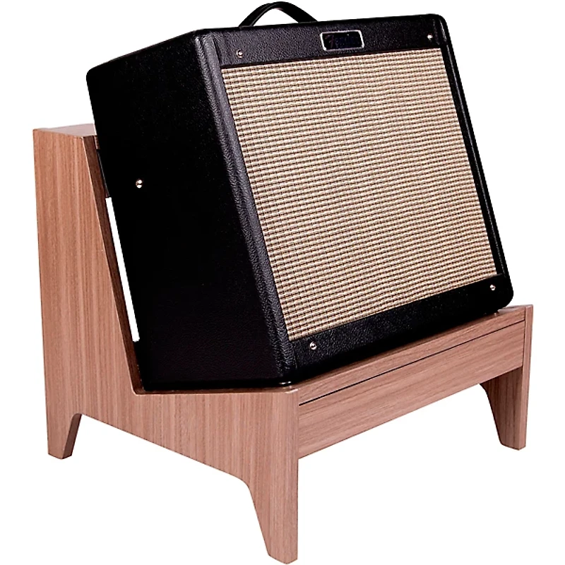 Gator Frameworks GFW-ELITEGTRAMPLG-GRY Elite Series Large Combo Guitar Amp Stand in Driftwood Grey Finish Gray