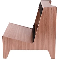 Gator Frameworks GFW-ELITEGTRAMPLG-GRY Elite Series Large Combo Guitar Amp Stand in Driftwood Grey Finish Gray