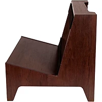 Gator Frameworks GFW-ELITEGTRAMPLG-BRN Elite Series Large Combo Guitar Amp Stand in Dark Walnut Brown Finish Walnut