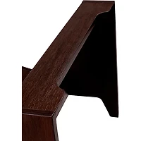 Gator Frameworks GFW-ELITEGTRAMPLG-BRN Elite Series Large Combo Guitar Amp Stand in Dark Walnut Brown Finish Walnut