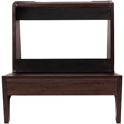 Gator Frameworks GFW-ELITEGTRAMPSM-BRN Elite Series Small Combo Guitar Amp Stand in Dark Walnut Brown Finish Walnut