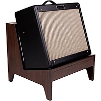 Gator Frameworks GFW-ELITEGTRAMPSM-BRN Elite Series Small Combo Guitar Amp Stand in Dark Walnut Brown Finish Walnut