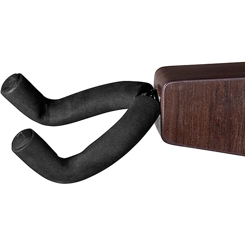 Gator Frameworks GFW-ELITEGTRHNGSTD-BRN Elite Series Guitar Hanging Stand in Dark Brown Walnut Finish Walnut