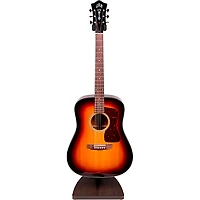 Gator Frameworks GFW-ELITEGTRHNGSTD-BRN Elite Series Guitar Hanging Stand in Dark Brown Walnut Finish Walnut