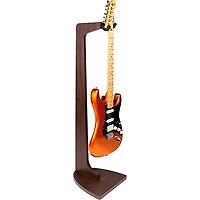 Gator Frameworks GFW-ELITEGTRHNGSTD-BRN Elite Series Guitar Hanging Stand in Dark Brown Walnut Finish Walnut