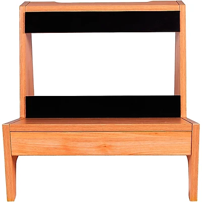 Gator Frameworks GFW-ELITEGTRAMPSM-MPL Elite Series Small Combo Guitar Amp Stand in Natural Maple Matte Finish Maple