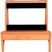 Gator Frameworks GFW-ELITEGTRAMPSM-MPL Elite Series Small Combo Guitar Amp Stand in Natural Maple Matte Finish Maple