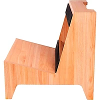 Gator Frameworks GFW-ELITEGTRAMPSM-MPL Elite Series Small Combo Guitar Amp Stand in Natural Maple Matte Finish Maple