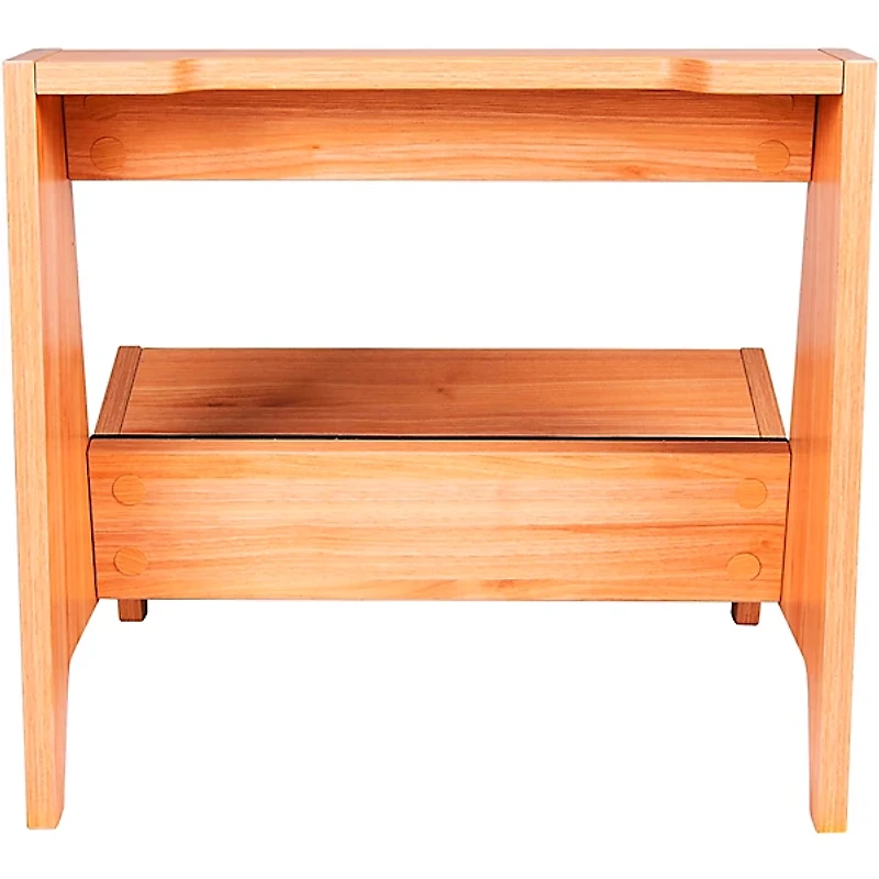 Gator Frameworks GFW-ELITEGTRAMPSM-MPL Elite Series Small Combo Guitar Amp Stand in Natural Maple Matte Finish Maple