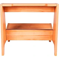 Gator Frameworks GFW-ELITEGTRAMPSM-MPL Elite Series Small Combo Guitar Amp Stand in Natural Maple Matte Finish Maple