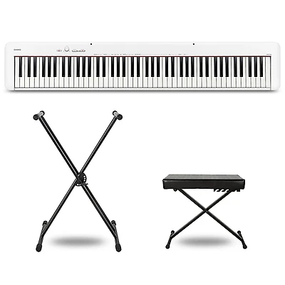 Casio CDP-S110 Digital Piano With X-Stand & Bench -