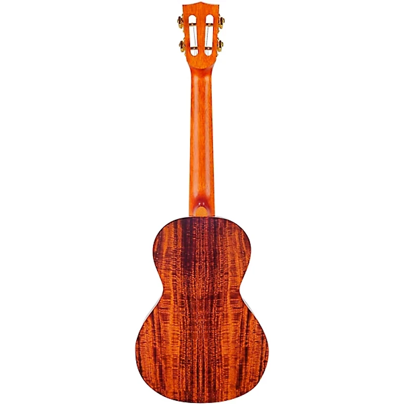 Mahalo Artist Elite Tenor Ukulele With Bag Koa Photo Flame