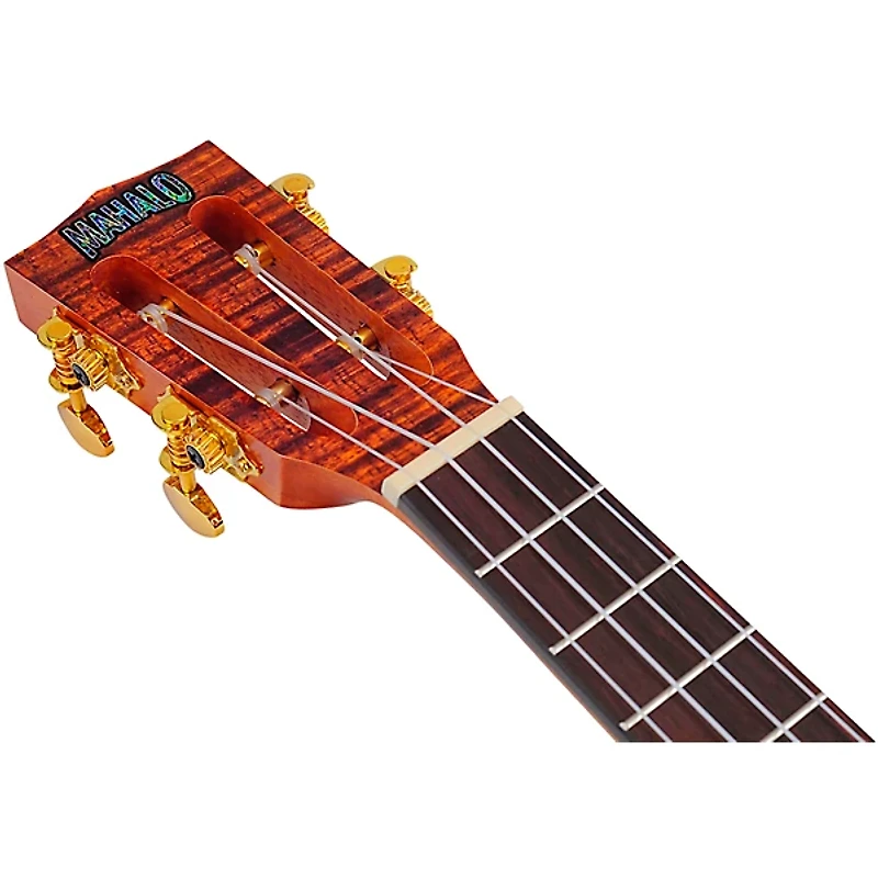 Mahalo Artist Elite Tenor Ukulele With Bag Koa Photo Flame