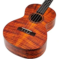 Mahalo Artist Elite Baritone Ukulele With Bag Koa Photo Flame
