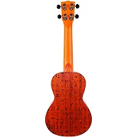 Mahalo Artist Elite Laser-Engraved Pharaoh Concert Ukulele With Bag Pharaoh Motif