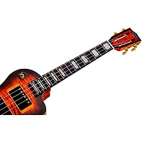 Mahalo Artist Elite Graphics Electric Guitar Tenor Electric Ukulele With Bag Sunburst