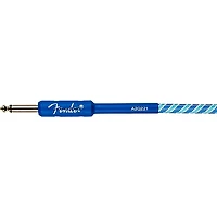 Fender Limited Edition Icicle Holiday Straight to Straight Instrument Cable 10 ft. Blue