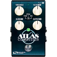 Source Audio One Series Atlas Compressor Effects Pedal Sea Foam Green
