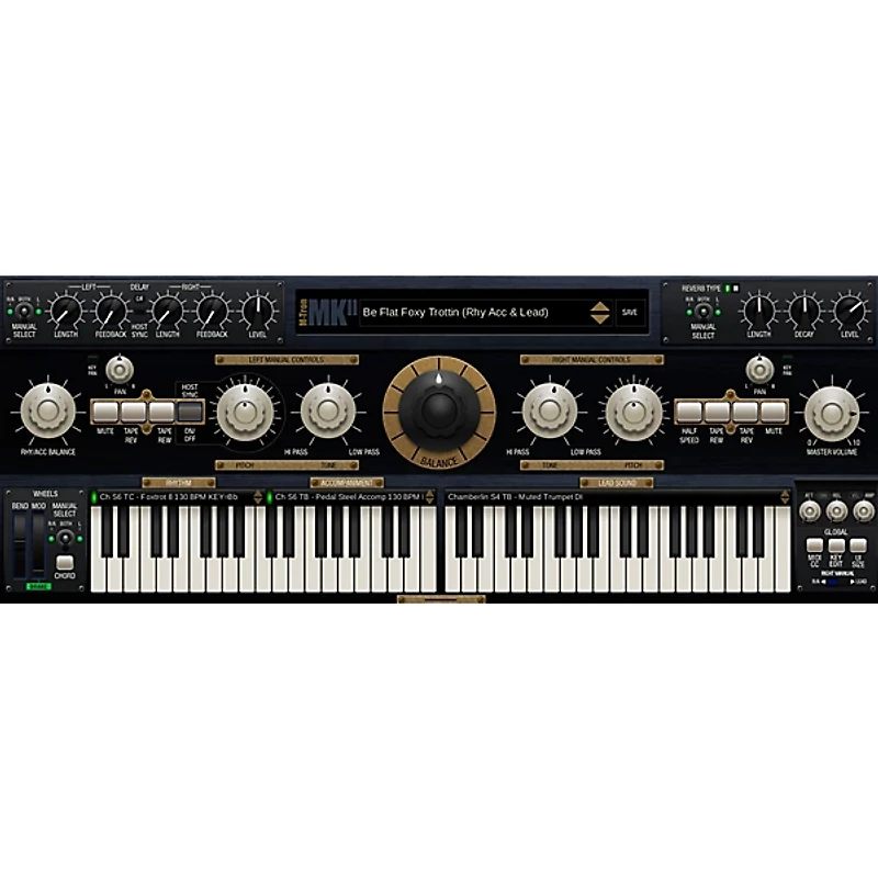 GForce M-Tron MkII Mellotron Virtual Instrument