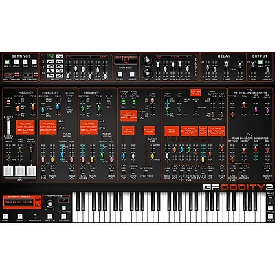 GForce Oddity2 Virtual Analog Synthesizer Intrument