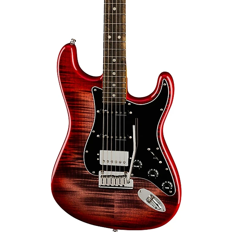 Fender American Ultra Stratocaster HSS Ebony Fingerboard Limited-Edition Electric Guitar Umbra Burst