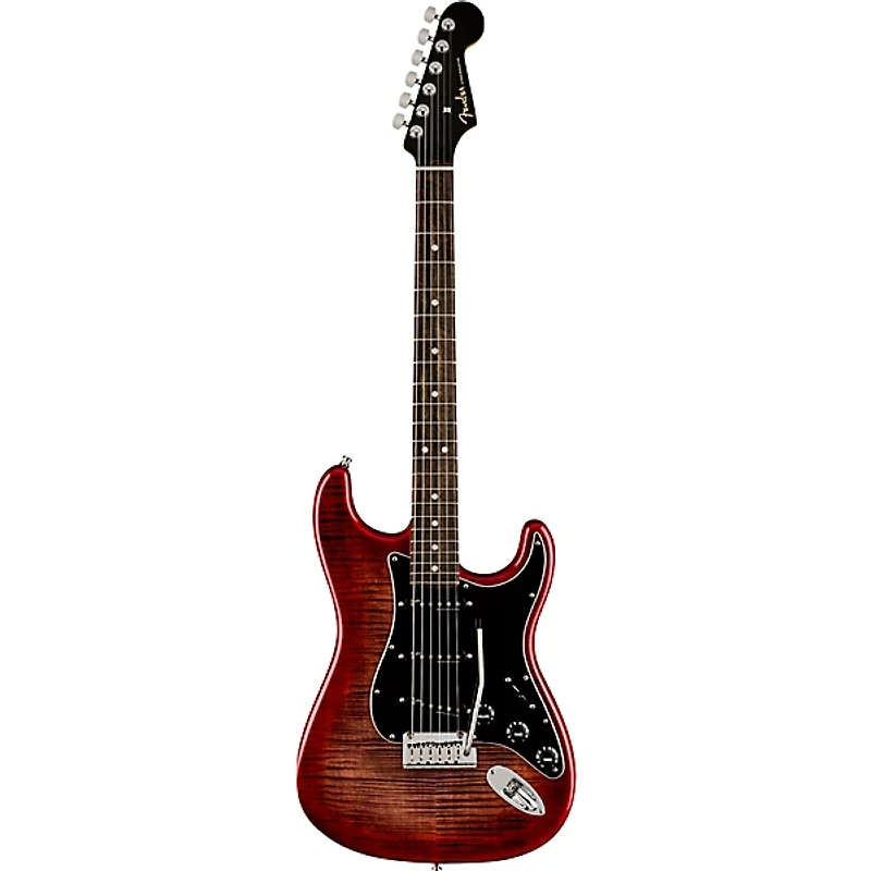 Fender American Ultra Stratocaster Ebony Fingerboard Limited-Edition Electric Guitar Umbra Burst