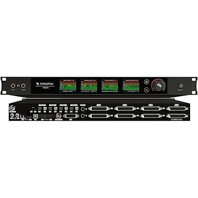 Ferrofish A 32 Pro AD/DA Converter with Coaxial and Multi Mode MADI and ADAT and Headphone Output
