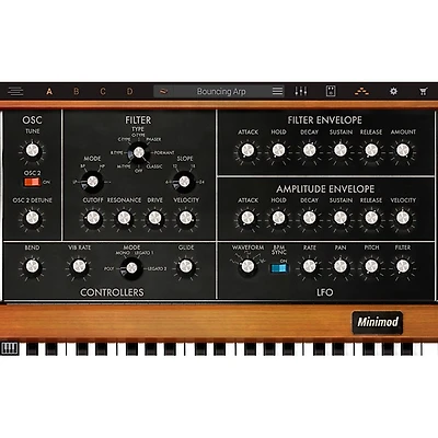 IK Multimedia Syntronik Instruments MiniMod Synth