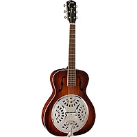 Fender Paramount PR-180E Acoustic-Electric Resonator Guitar Aged Cognac Burst