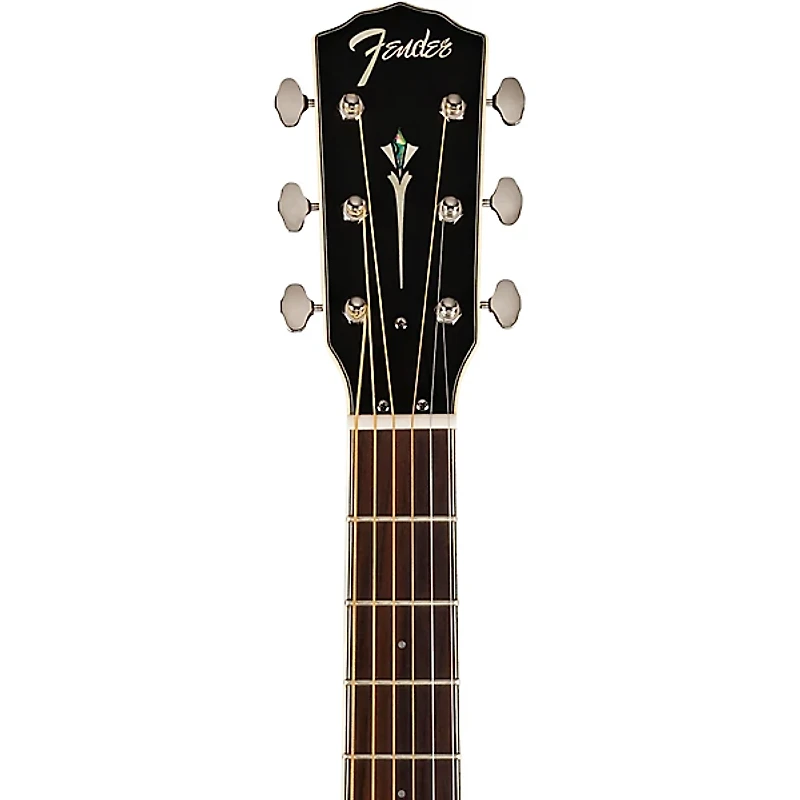 Fender Paramount PR-180E Acoustic-Electric Resonator Guitar Aged Cognac Burst