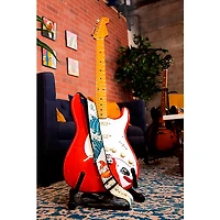 Levy's Eastern Harmony 2" Polyester Guitar Strap - Koi Fish