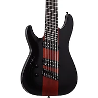 Schecter Guitar Research C- Multiscale Rob Scallon Left-Handed Electric Guitar Satin Dark Roast