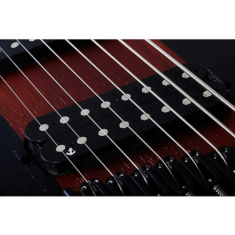 Schecter Guitar Research C- Multiscale Rob Scallon Left-Handed Electric Guitar Satin Dark Roast