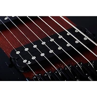 Schecter Guitar Research C- Multiscale Rob Scallon Left-Handed Electric Guitar Satin Dark Roast