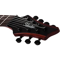 Schecter Guitar Research C- Multiscale Rob Scallon Electric Guitar Satin Dark Roast