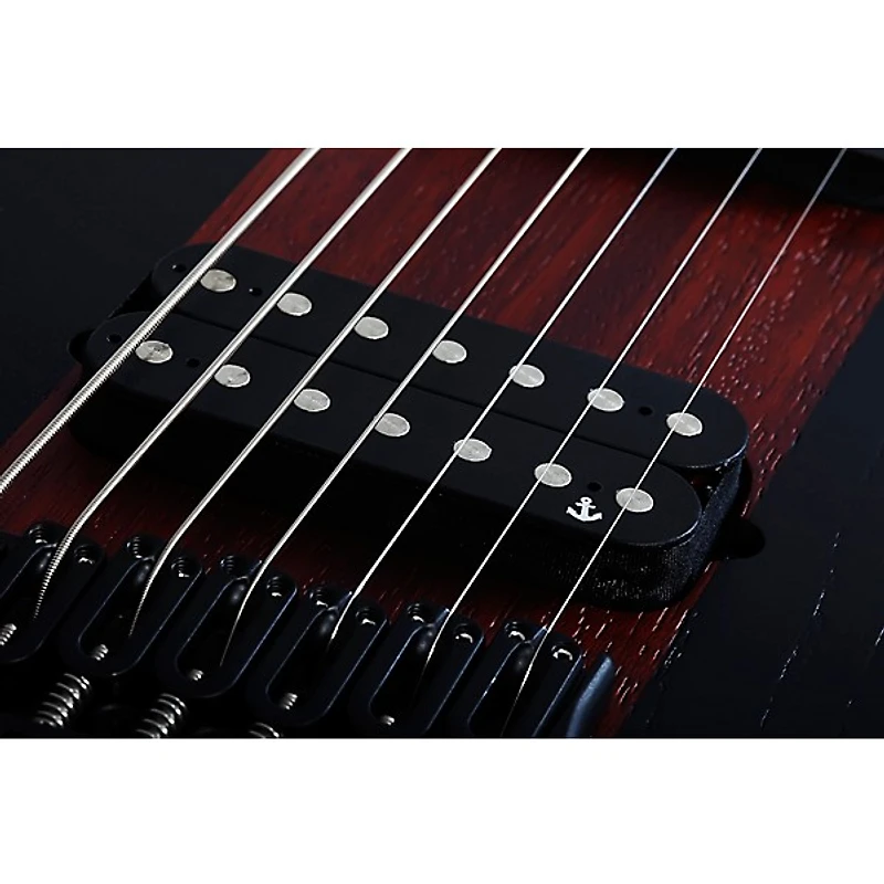 Schecter Guitar Research C- Multiscale Rob Scallon Electric Guitar Satin Dark Roast