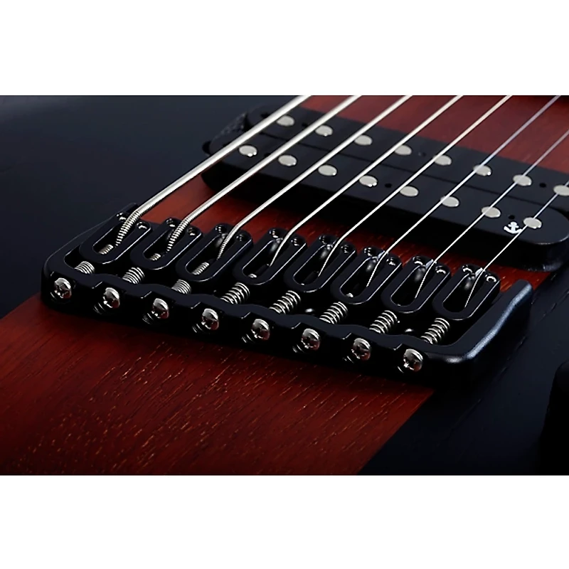 Schecter Guitar Research C-8 Multiscale Rob Scallon Electric Guitar Satin Dark Roast