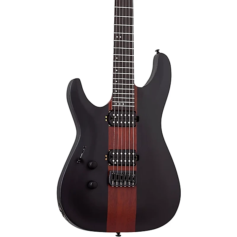 Schecter Guitar Research C-1 Rob Scallon Left-Handed Electric Guitar Satin Dark Roast