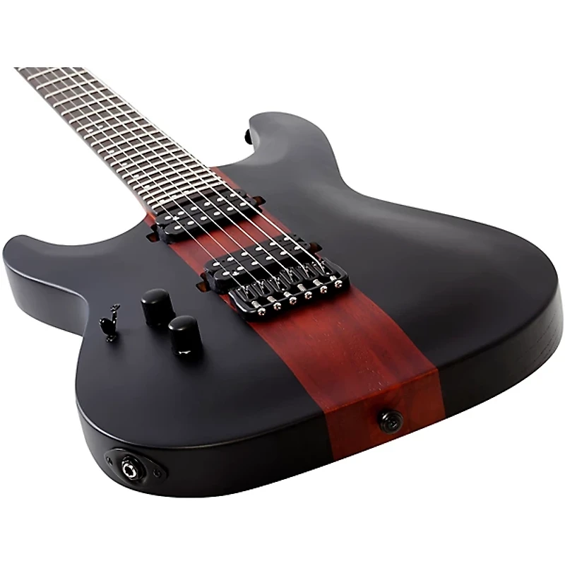 Schecter Guitar Research C-1 Rob Scallon Left-Handed Electric Guitar Satin Dark Roast