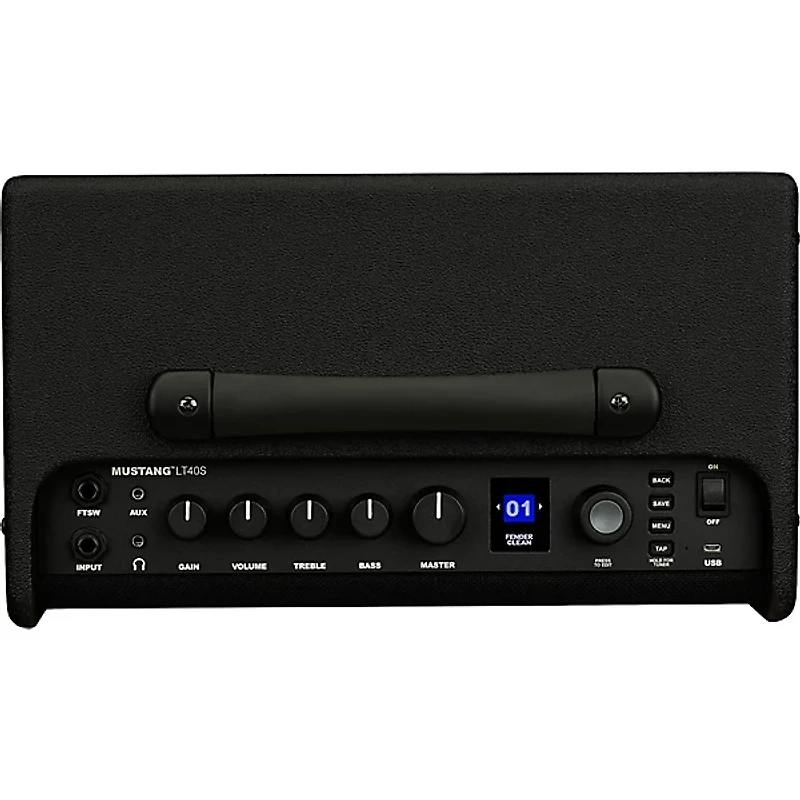 Fender Mustang LT40S 40W 2x4 Guitar Combo Amp Black