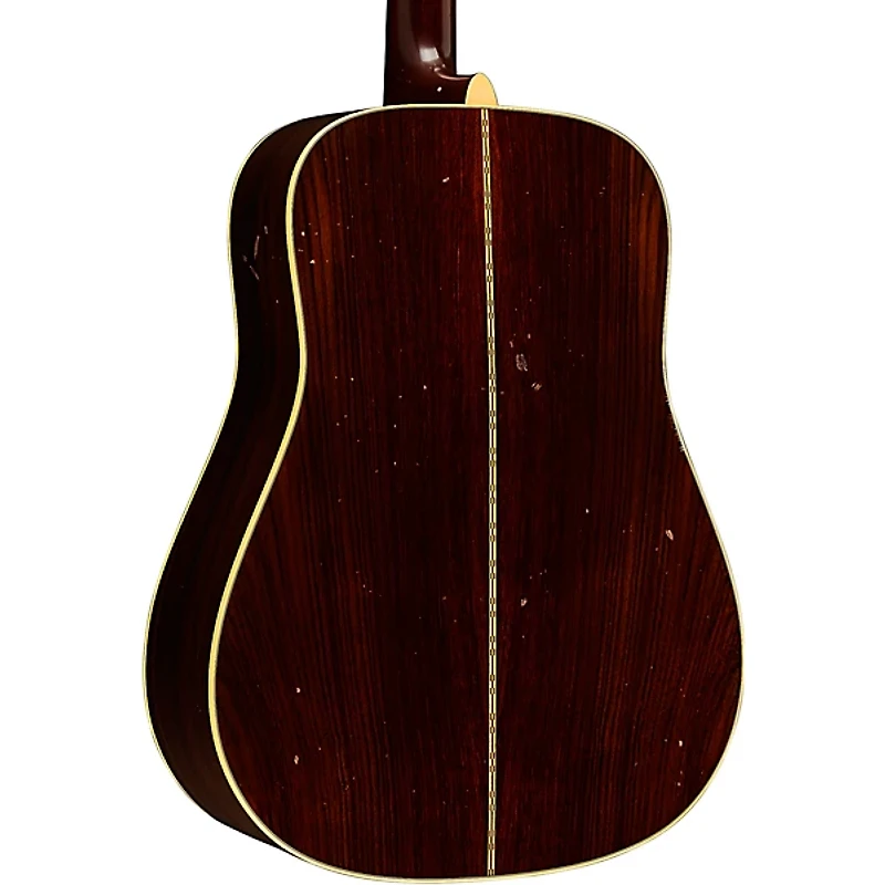 Martin Rich Robinson Custom Signature Edition D-28 Dreadnought Acoustic Guitar Natural