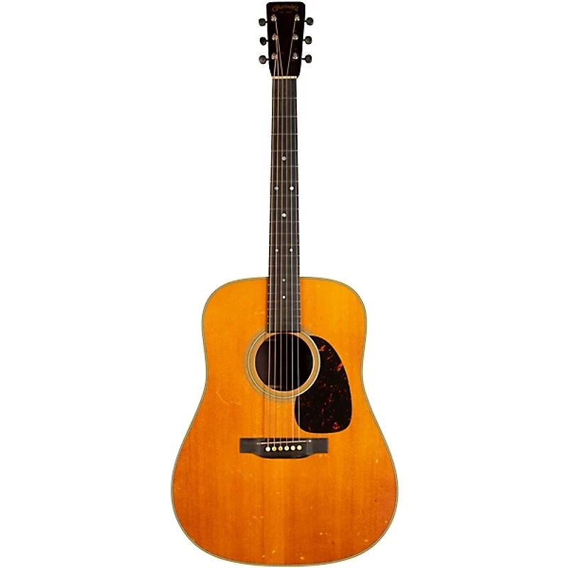 Martin Rich Robinson Custom Signature Edition D-28 Dreadnought Acoustic Guitar Natural