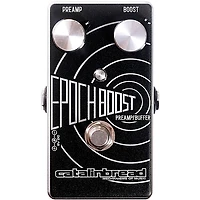 Catalinbread Epoch Boost EP-3 Boost/Preamp Effects Pedal Black and Silver
