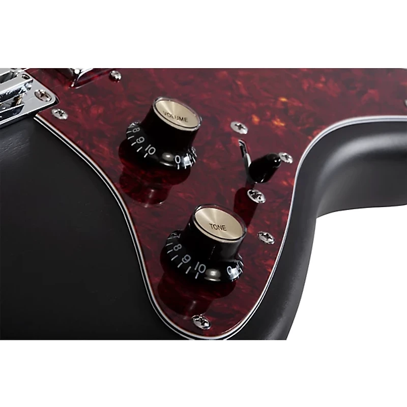 Schecter Guitar Research Jack Fowler Traditional HT Electric Guitar Black Pearl