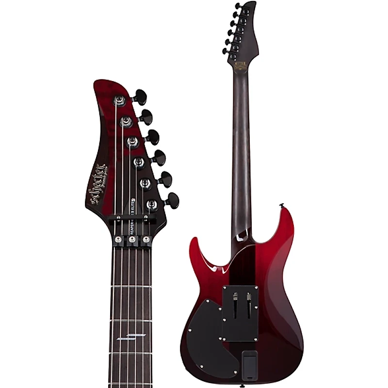 Schecter Guitar Research Reaper-6 FR S Elite Electric Guitar Blood Burst