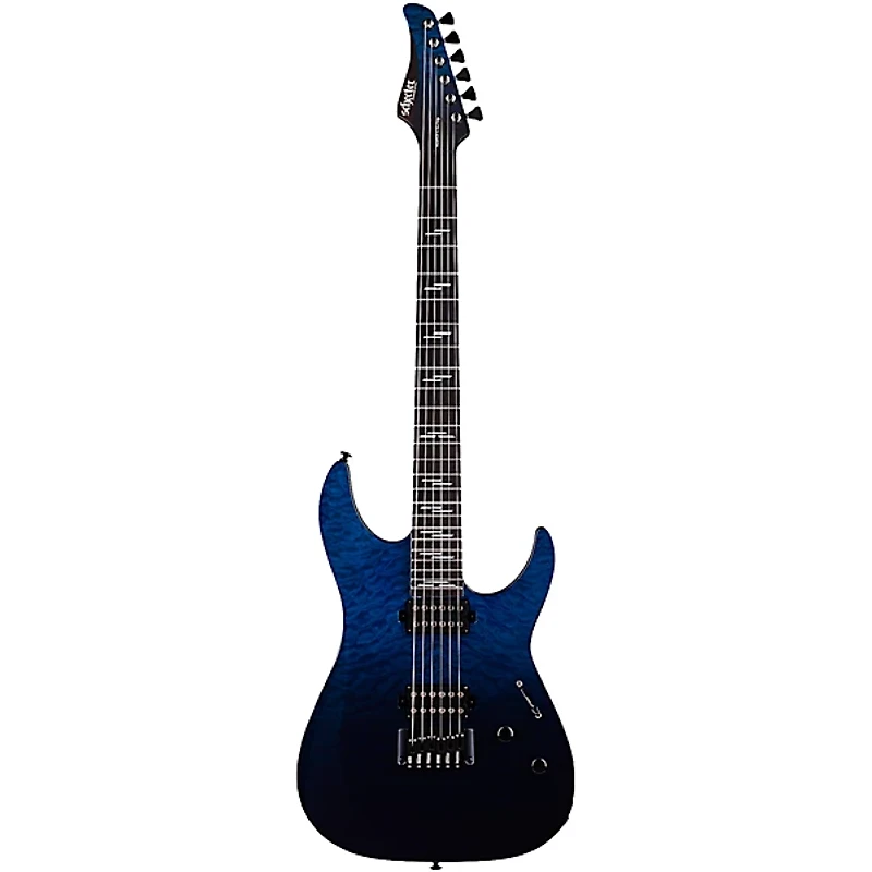 Schecter Guitar Research Reaper-6 Elite Electric Guitar Deep Ocean Blue